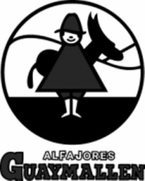 ALFAJORES GUAYMALLEN Logo (USPTO, 28.06.2010)