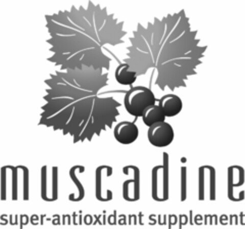 MUSCADINE SUPER-ANTIOXIDANT SUPPLEMENT Logo (USPTO, 06.07.2011)