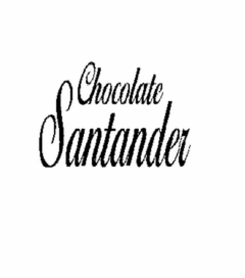 CHOCOLATE SANTANDER Logo (USPTO, 06.04.2012)