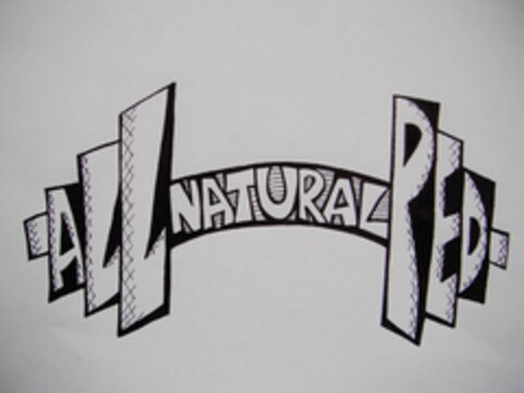 ALL NATURAL PED Logo (USPTO, 06/14/2012)