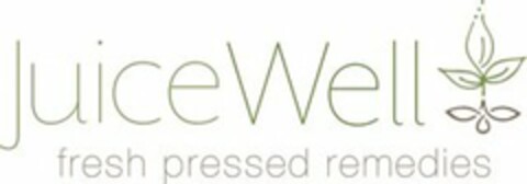 JUICE WELL FRESH PRESSED REMEDIES Logo (USPTO, 20.06.2012)