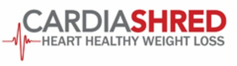 CARDIASHRED HEART HEALTHY WEIGHT LOSS Logo (USPTO, 06/25/2012)