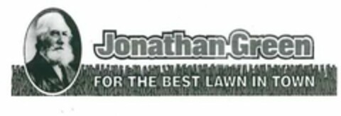 JONATHAN GREEN FOR THE BEST LAWN IN TOWN Logo (USPTO, 11/29/2012)