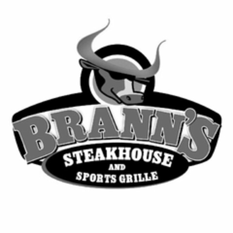 BRANN'S STEAKHOUSE AND SPORTS GRILLE Logo (USPTO, 02/27/2013)