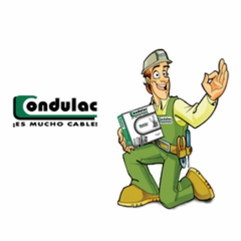 CONDULAC ¡ES MUCHO CABLE! Logo (USPTO, 07.02.2014)