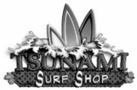TSUNAMI SURF SHOP Logo (USPTO, 27.08.2014)