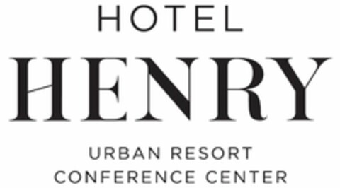 HOTEL HENRY URBAN RESORT CONFERENCE CENTER Logo (USPTO, 30.10.2014)