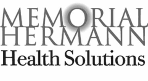 MEMORIAL HERMANN HEALTH SOLUTIONS Logo (USPTO, 01/07/2015)