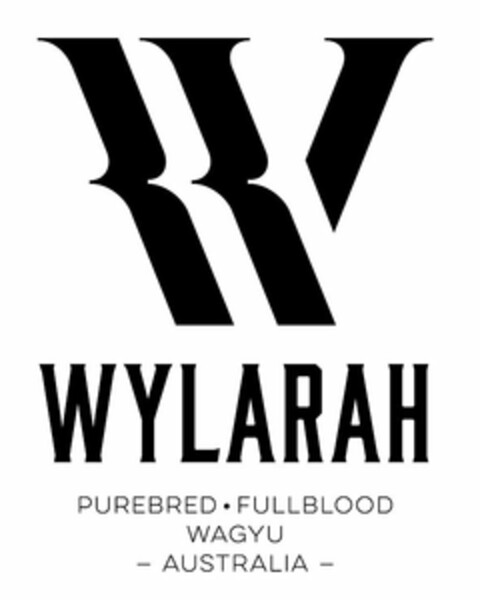 WYLARAH PUREBRED FULLBLOOD WAGYU AUSTRALIA Logo (USPTO, 13.04.2015)