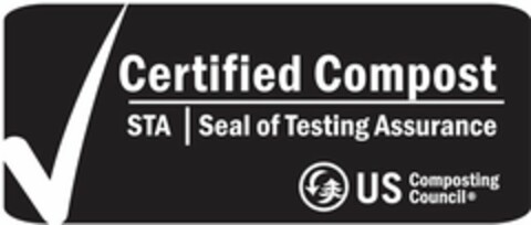 CERTIFIED COMPOST STA SEAL OF TESTING ASSURANCE US COMPOSTING COUNCIL Logo (USPTO, 05/29/2015)