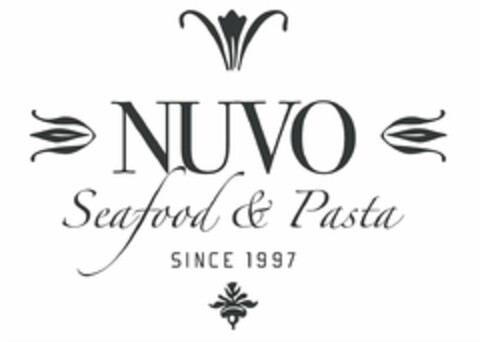 NUVO SEAFOOD & PASTA SINCE 1997 Logo (USPTO, 07/07/2015)