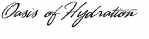 OASIS OF HYDRATION Logo (USPTO, 12/17/2015)