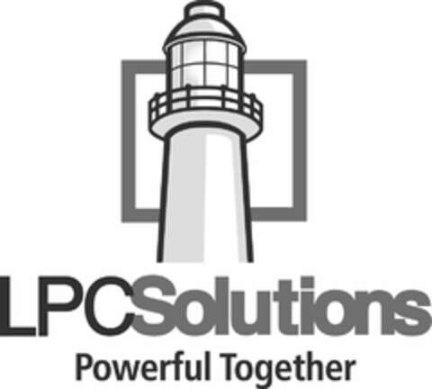 LPCSOLUTIONS POWERFUL TOGETHER Logo (USPTO, 04/09/2016)