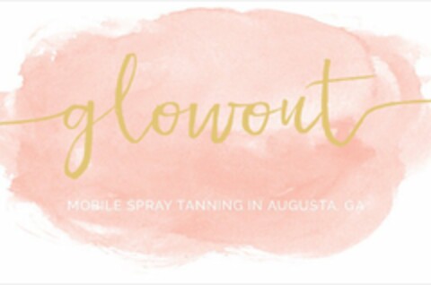 GLOWOUT MOBILE SPRAY TANNING IN AUGUSTA, GA Logo (USPTO, 11.09.2016)