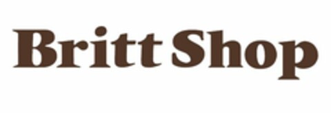 BRITT SHOP Logo (USPTO, 16.11.2016)