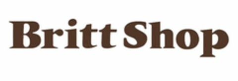 BRITT SHOP Logo (USPTO, 11/16/2016)