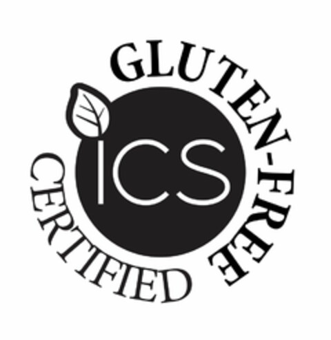 ICS GLUTEN-FREE CERTIFIED ICS Logo (USPTO, 09.12.2016)