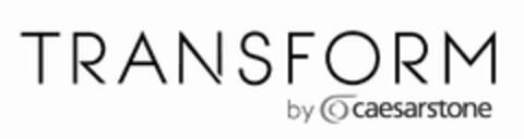 TRANSFORM BY C CAESARSTONE Logo (USPTO, 16.03.2017)