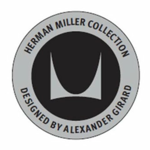 M HERMAN MILLER COLLECTION DESIGNED BY ALEXANDERGIRARD Logo (USPTO, 16.03.2017)