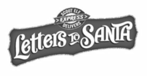 SCOUT ELF EXPRESS DELIVERS LETTERS TO SANTA Logo (USPTO, 14.04.2017)