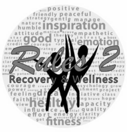 RULES 2 RECOVERY & WELLNESS Logo (USPTO, 11.12.2017)