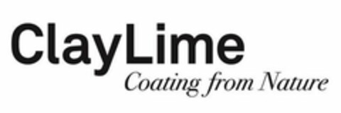 CLAYLIME COATING FROM NATURE Logo (USPTO, 21.02.2018)