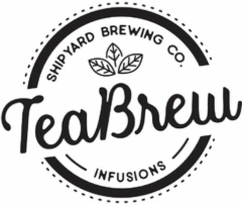 SHIPYARD BREWING CO. TEABREW INFUSIONS Logo (USPTO, 19.03.2018)