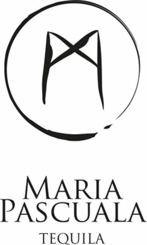 MARIA PASCUALA TEQUILA Logo (USPTO, 04/05/2018)