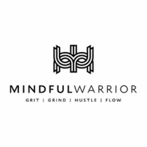 MW MINDFULWARRIOR GRIT | GRIND | HUSTLE| FLOW Logo (USPTO, 12.04.2018)