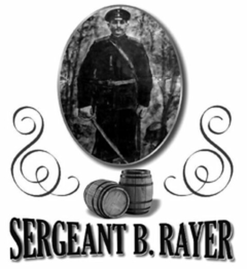 SS SERGEANT B. RAYER Logo (USPTO, 05/31/2018)