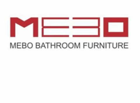 MEBO MEBO BATHROOM FURNITURE Logo (USPTO, 07/19/2018)