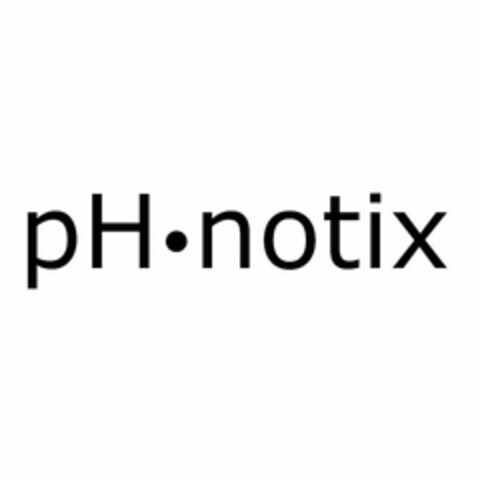 PH·NOTIX Logo (USPTO, 07/20/2018)