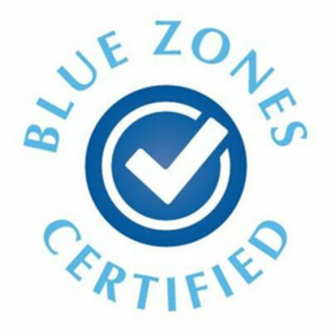 BLUE ZONES CERTIFIED Logo (USPTO, 06.11.2018)