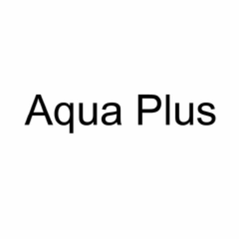 AQUA PLUS Logo (USPTO, 01.01.2019)