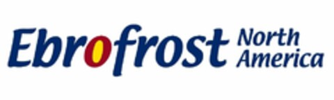 EBROFROST NORTH AMERICA Logo (USPTO, 29.03.2019)