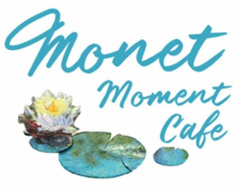 MONET MOMENT CAFE Logo (USPTO, 06/20/2019)