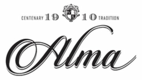 CENTENARY 1910 TRADITION V S ALMA Logo (USPTO, 08.07.2019)