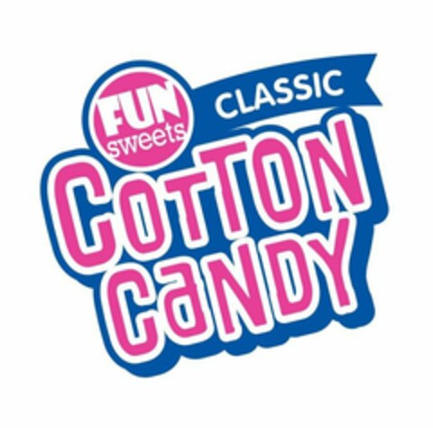 FUN SWEETS CLASSIC COTTON CANDY Logo (USPTO, 27.08.2019)