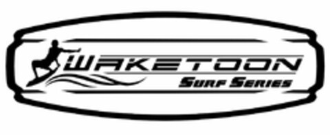 WAKETOON SURF SERIES Logo (USPTO, 12/12/2019)