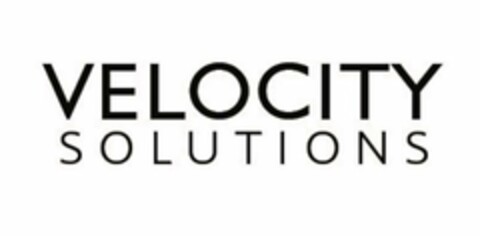 VELOCITY SOLUTIONS Logo (USPTO, 07.01.2020)