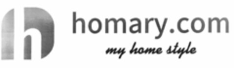 H HOMARY.COM MY HOME STYLE Logo (USPTO, 01/17/2020)