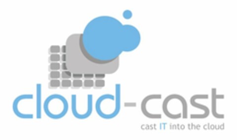 CLOUD-CAST CAST IT INTO THE CLOUD Logo (USPTO, 24.09.2009)