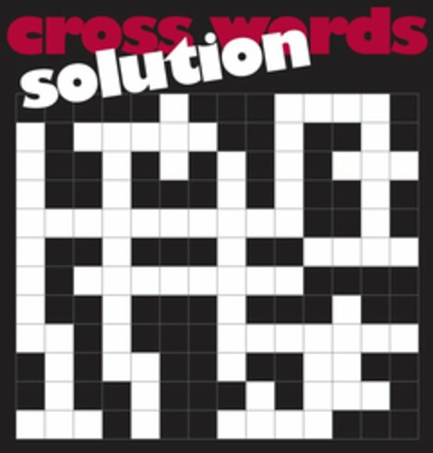 CROSS WORDS SOLUTION Logo (USPTO, 15.10.2010)