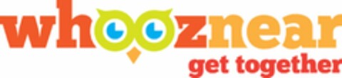 WHOOZNEAR GET TOGETHER Logo (USPTO, 26.01.2011)