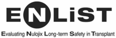 ENLIST EVALUATING NULOJIX LONG-TERM SAFETY IN TRANSPLANT Logo (USPTO, 24.05.2011)