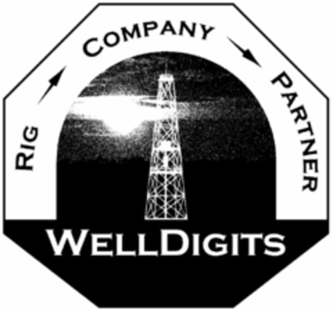 WELLDIGITS RIG COMPANY PARTNER Logo (USPTO, 20.06.2011)