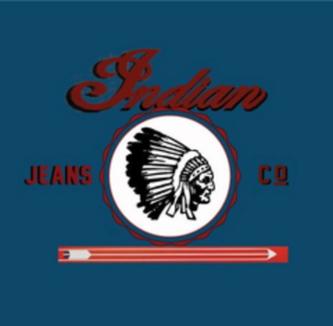 INDIAN JEANS CO Logo (USPTO, 13.09.2011)