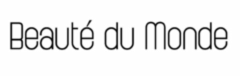 BEAUTÉ DU MONDE Logo (USPTO, 30.05.2012)