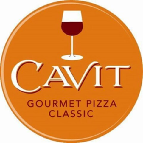 CAVIT GOURMET PIZZA CLASSIC Logo (USPTO, 09/18/2014)