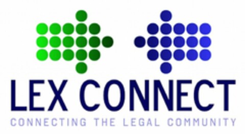 LEX CONNECT CONNECTING THE LEGAL COMMUNITY Logo (USPTO, 10/25/2014)